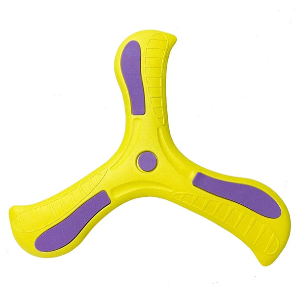 Children's Boomerang Soft Three-Leaf Cross – Interactive Outdoor Toy for All Ages