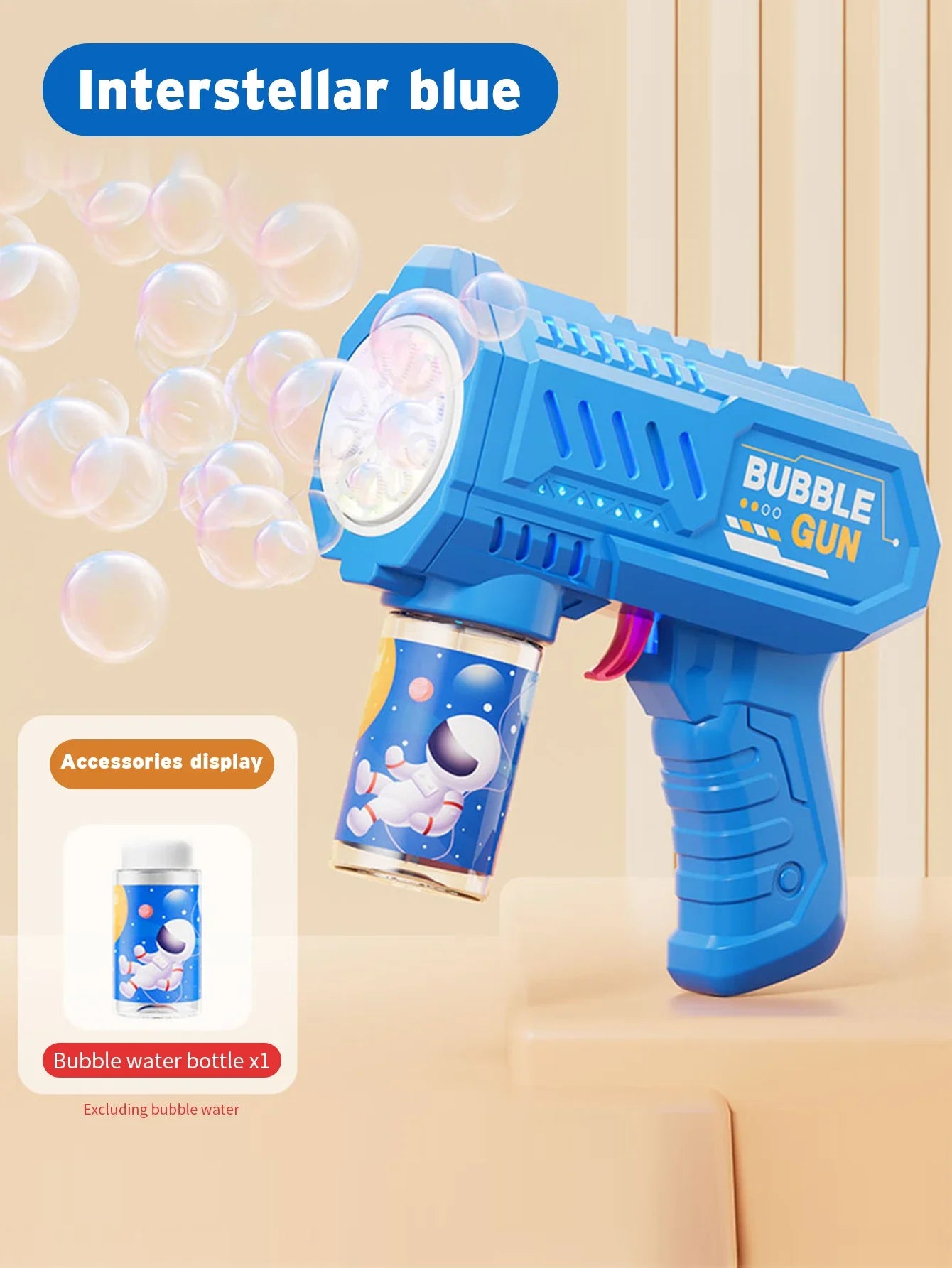 Fully Automatic Bubble Gun Rocket Bubbles Machine
