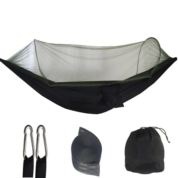 Outdoor Camping Hammock with Mosquito Net