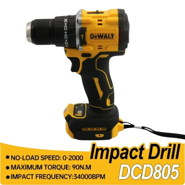 DeWalt 20V DCD805 Cordless Impact Drill/Driver Kit