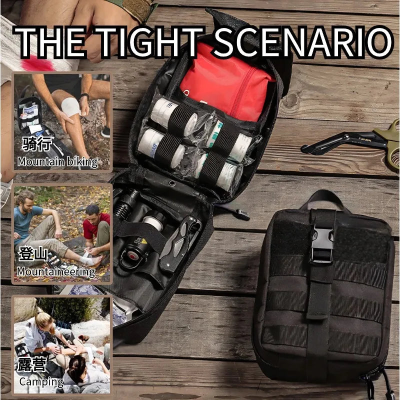 Hunting EDC Molle Pouch IFAK Waist Pack Bag