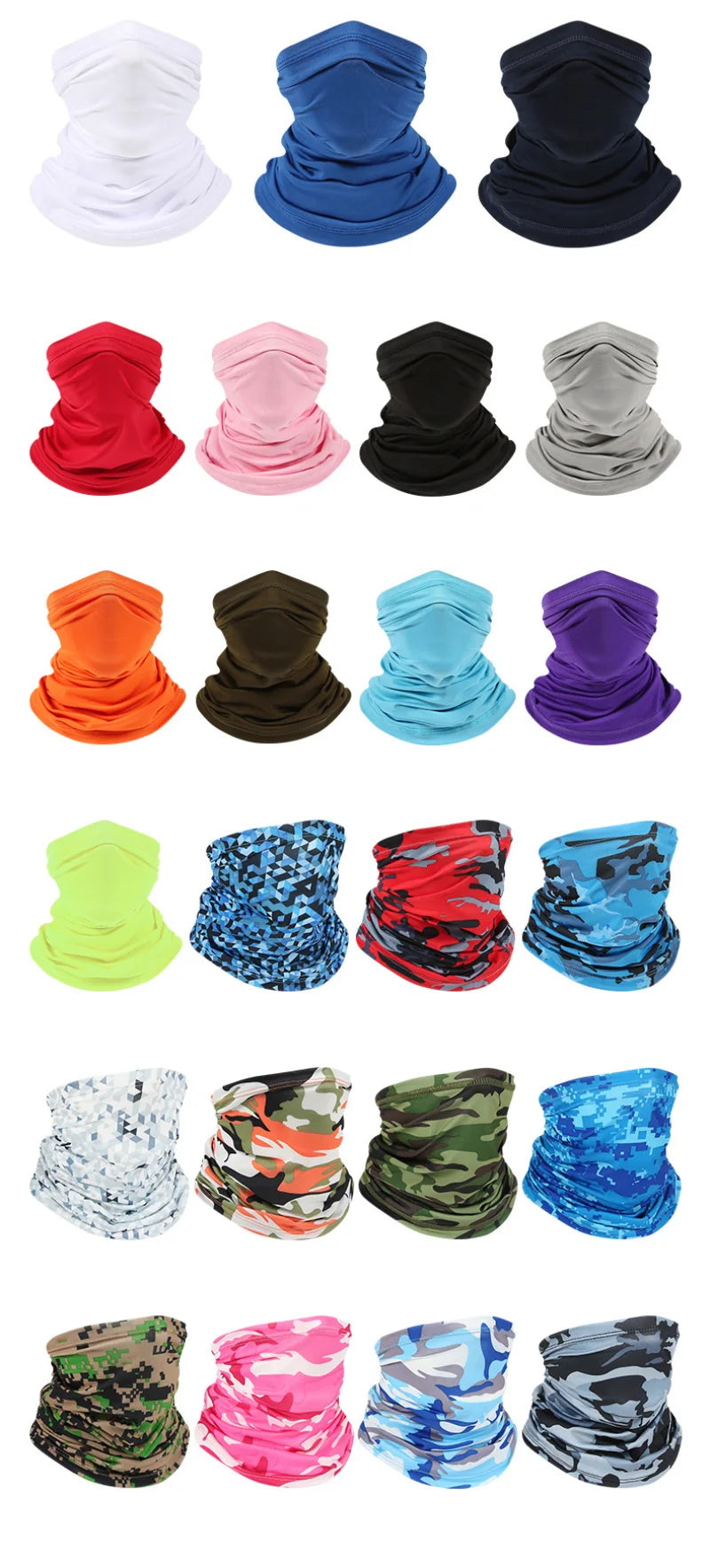 Outdoor Ice Silk Sun Protection Bib – Full Face Motorcycle & Sports Bandana