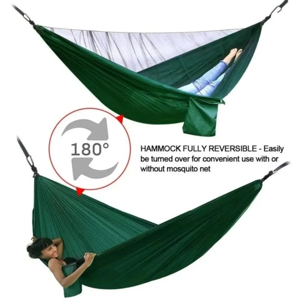 Outdoor Camping Hammock with Mosquito Net