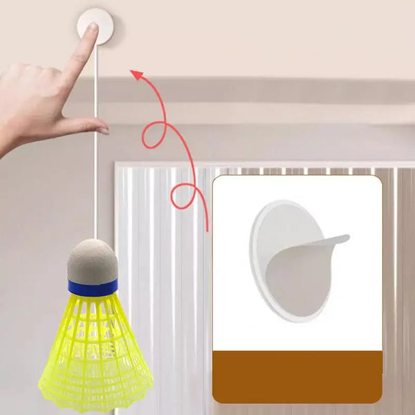 Portable Badminton Trainer Rebounder Kit for Single Player