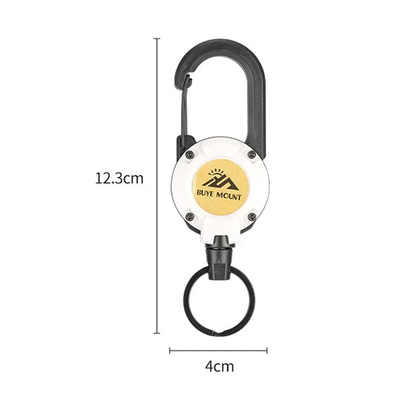 Heavy Duty Retractable Badge Reel Keychain