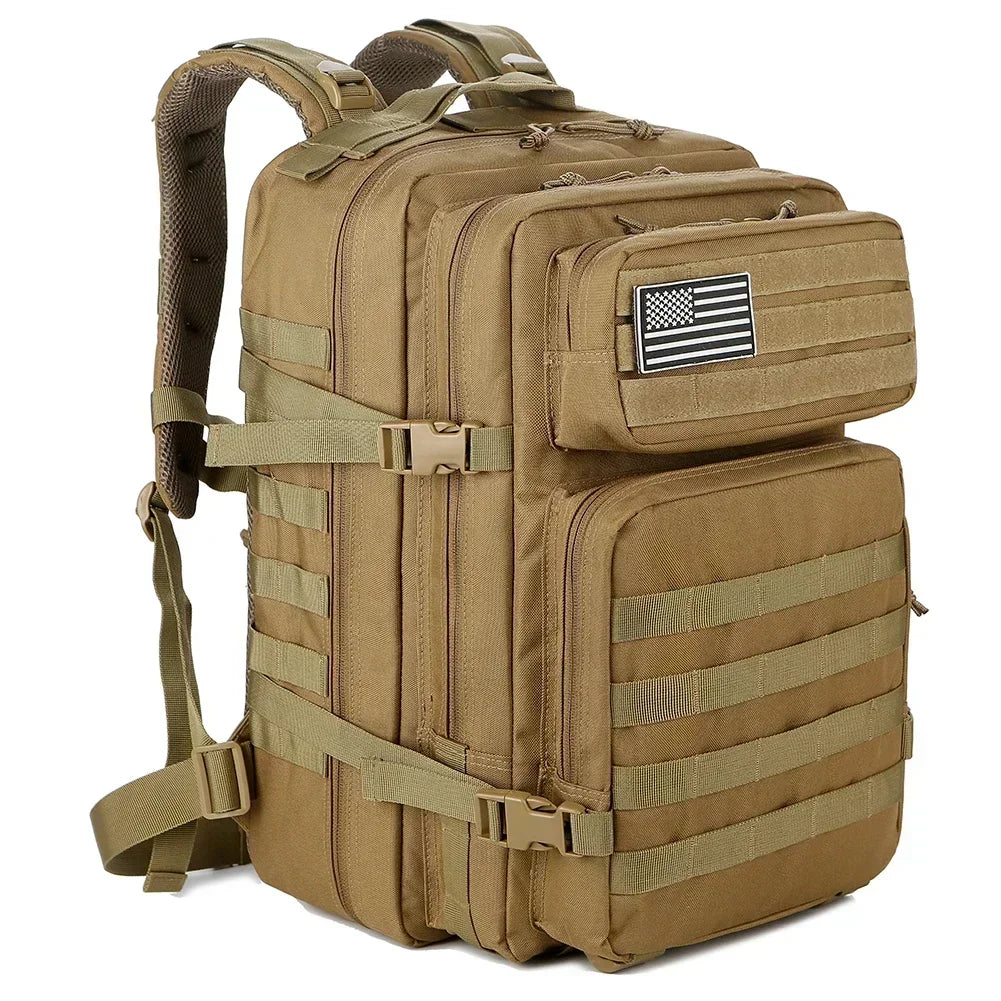 45L Large Capacity Tactical Outdoor Backpack – Rugged, Ready & Built for Adventure
