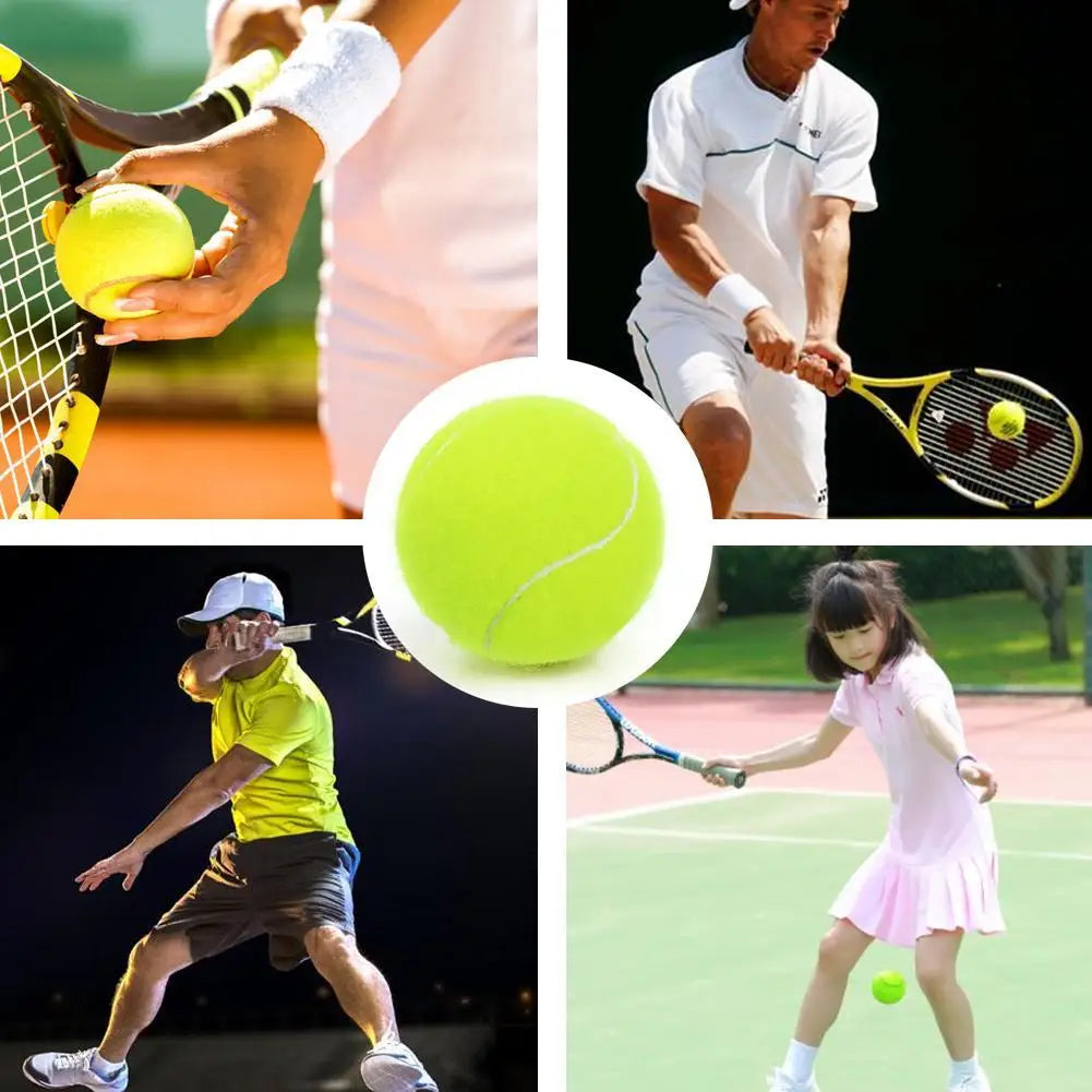 High Elasticity Tennis Ball – Durable Outdoor Ball for Training & Recreation