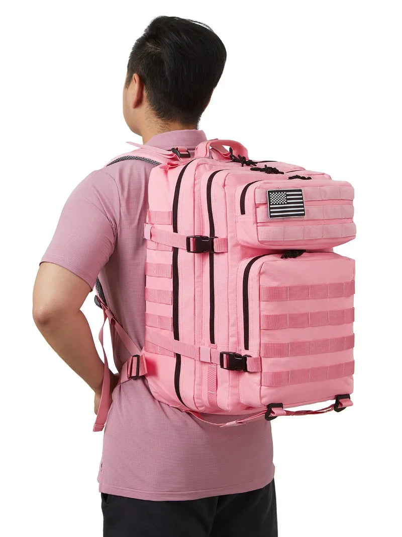 45L Large Capacity Tactical Outdoor Backpack – Rugged, Ready & Built for Adventure