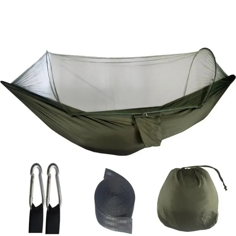 Outdoor Camping Hammock with Mosquito Net