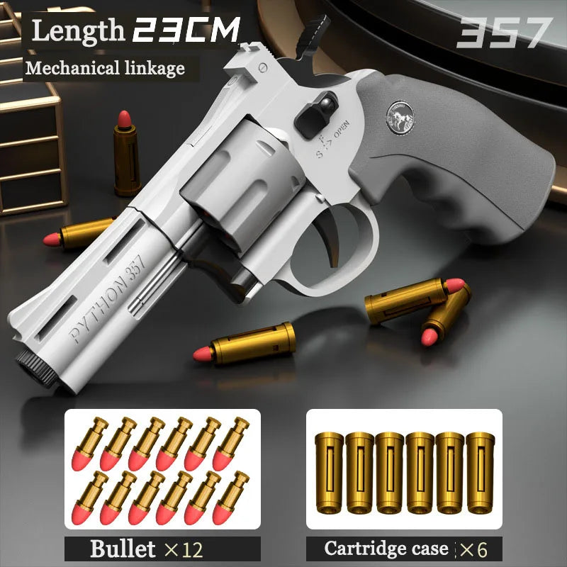 Continuous Firing ZP5 357 Revolver Launcher Pistol