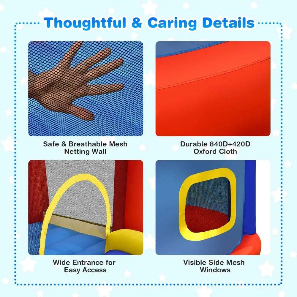 Inflatable Bounce House for Kids