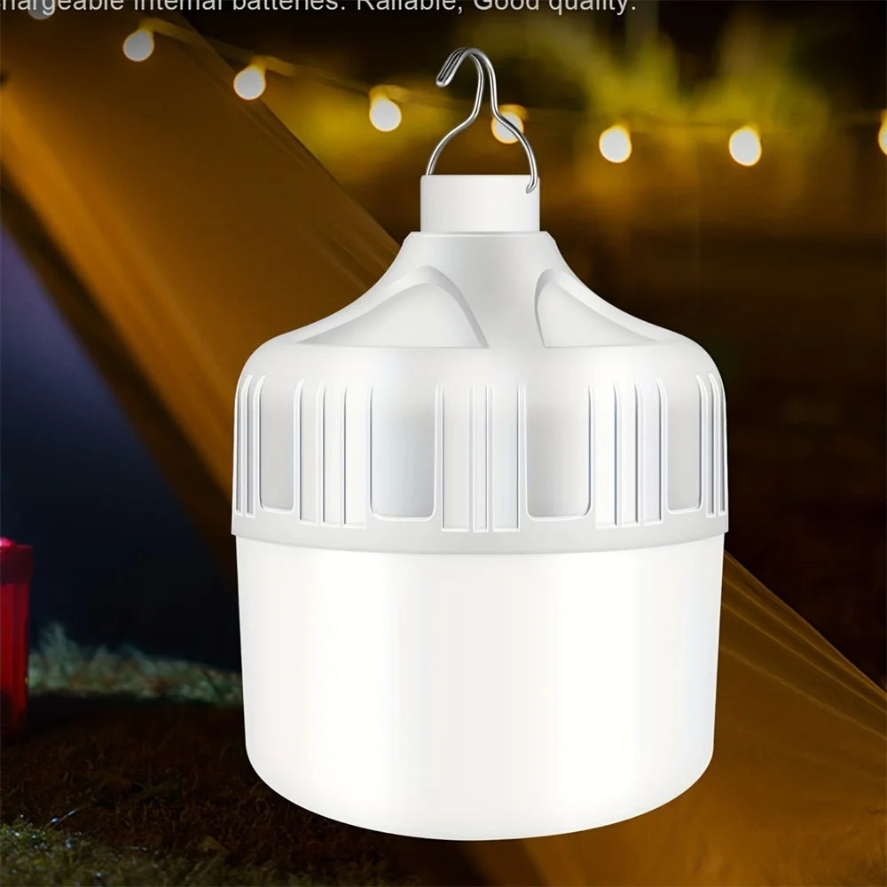 USB Rechargeable LED Bulb – Portable Camping & Emergency Light