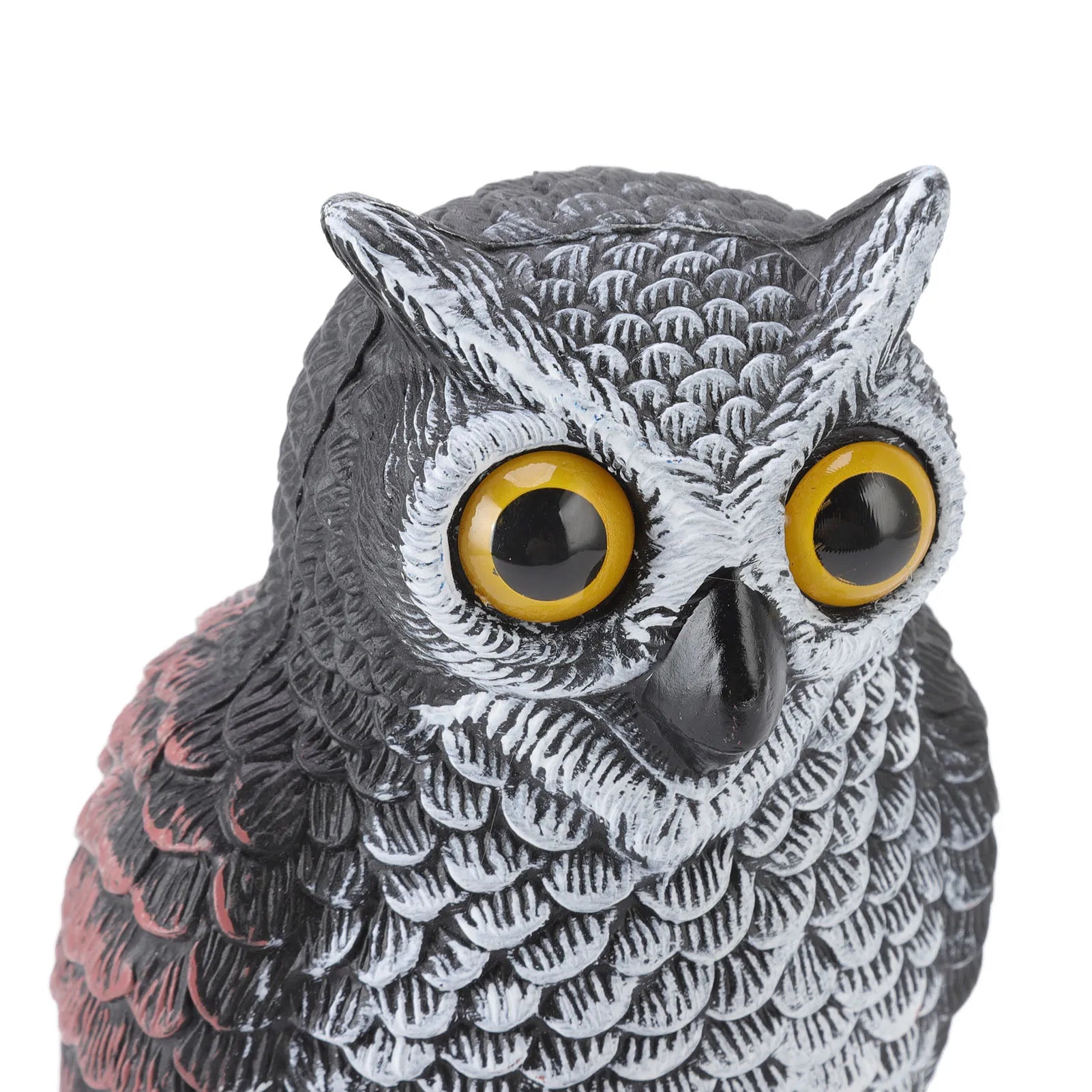 🦉 Owl Bird Deterrent – Realistic Garden Owl Decoy to Keep Birds Away